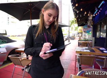 Đi ăn gặp em phục vụ đáng yêu và cái kết sung sướng - JAV HD Video | Javhay